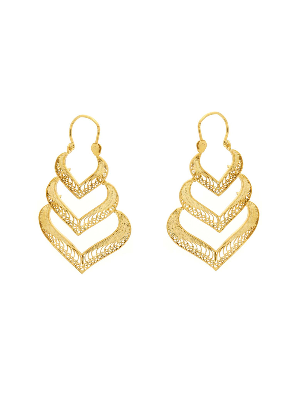 Articulated earrings