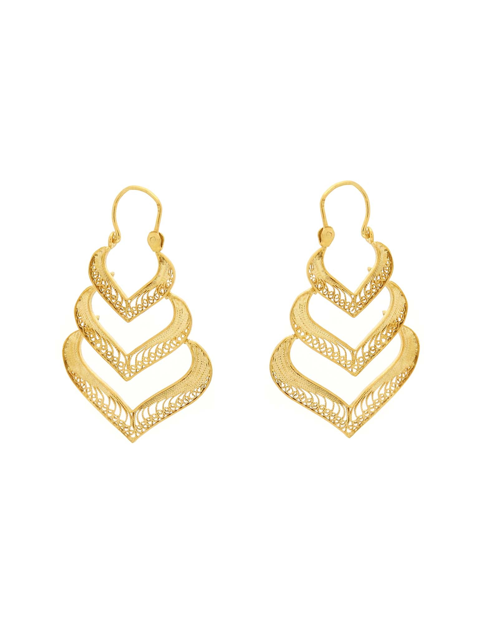 Articulated earrings