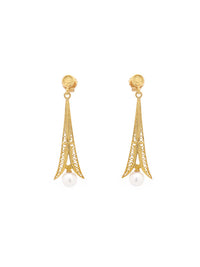 Élegance Earrings – Gold-Plated Silver / 9K Gold / 19K Gold