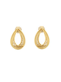 Brincos Lágrima – Prata Dourada / Ouro 9k / Ouro 19k