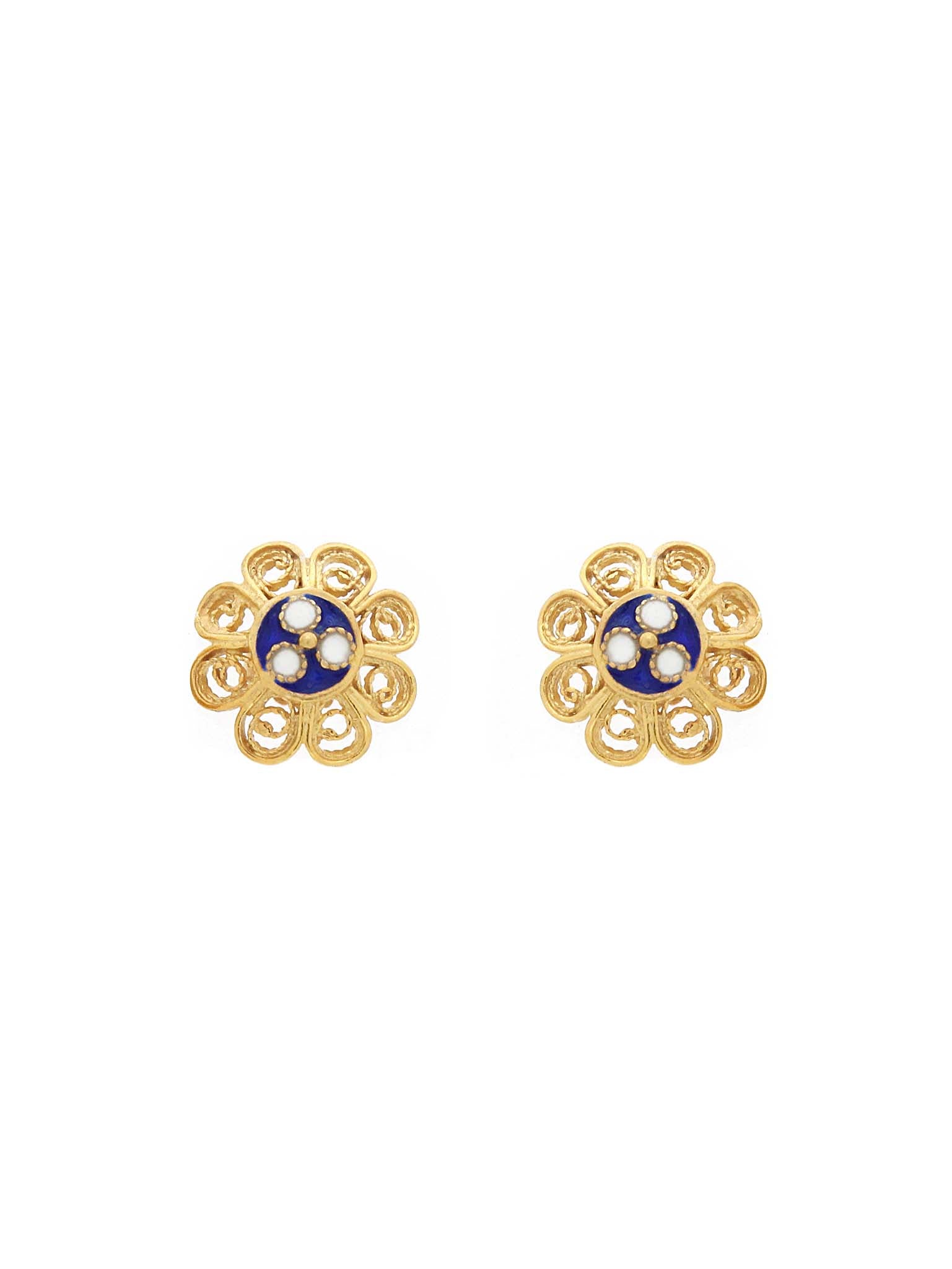 Flower earrings