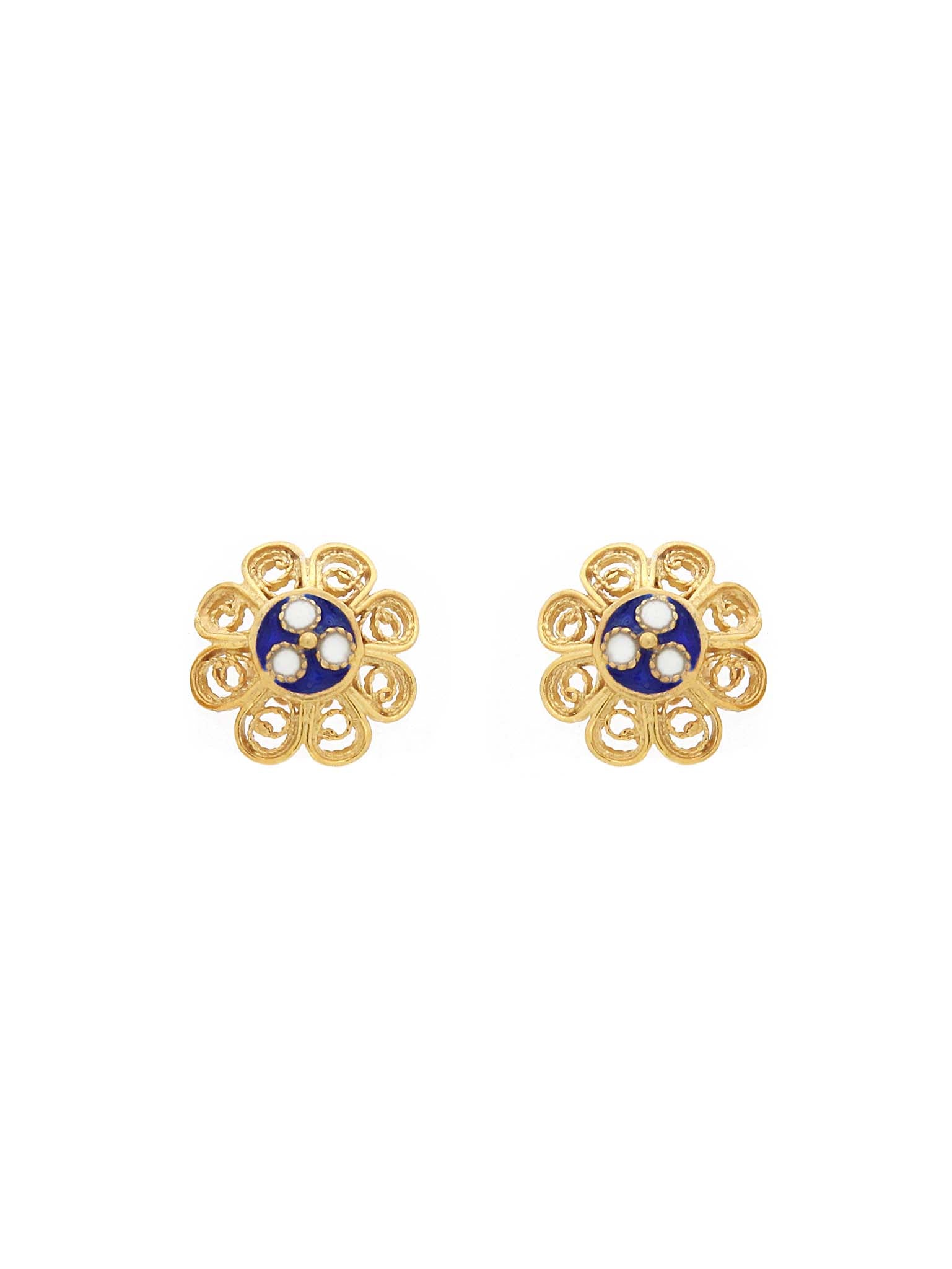 little flower earrings