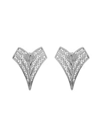 Fortaleza Earrings – Sterling Silver