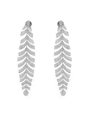 Articulated Leaf Earrings