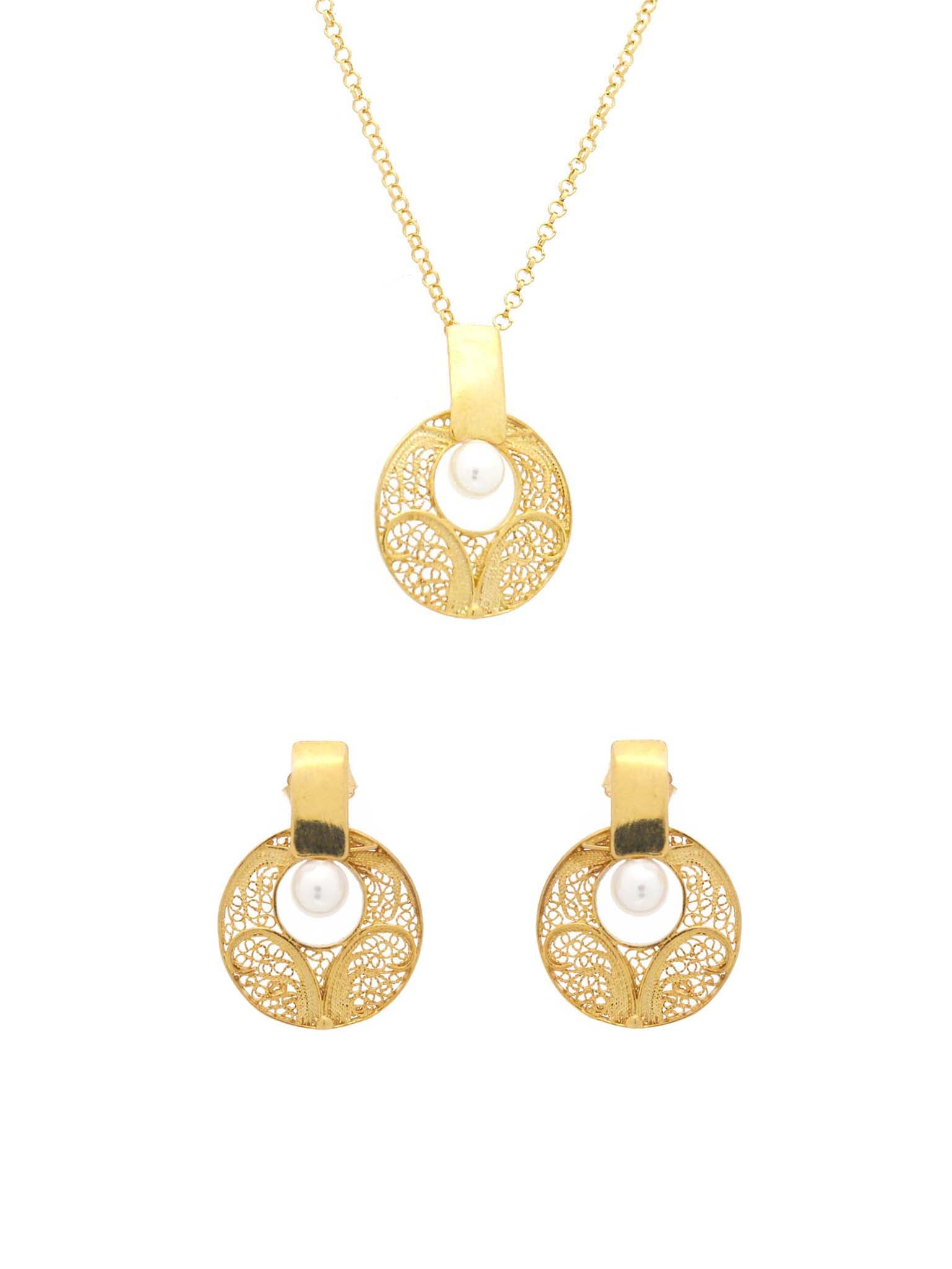 Purity Set - Pendant and Earrings