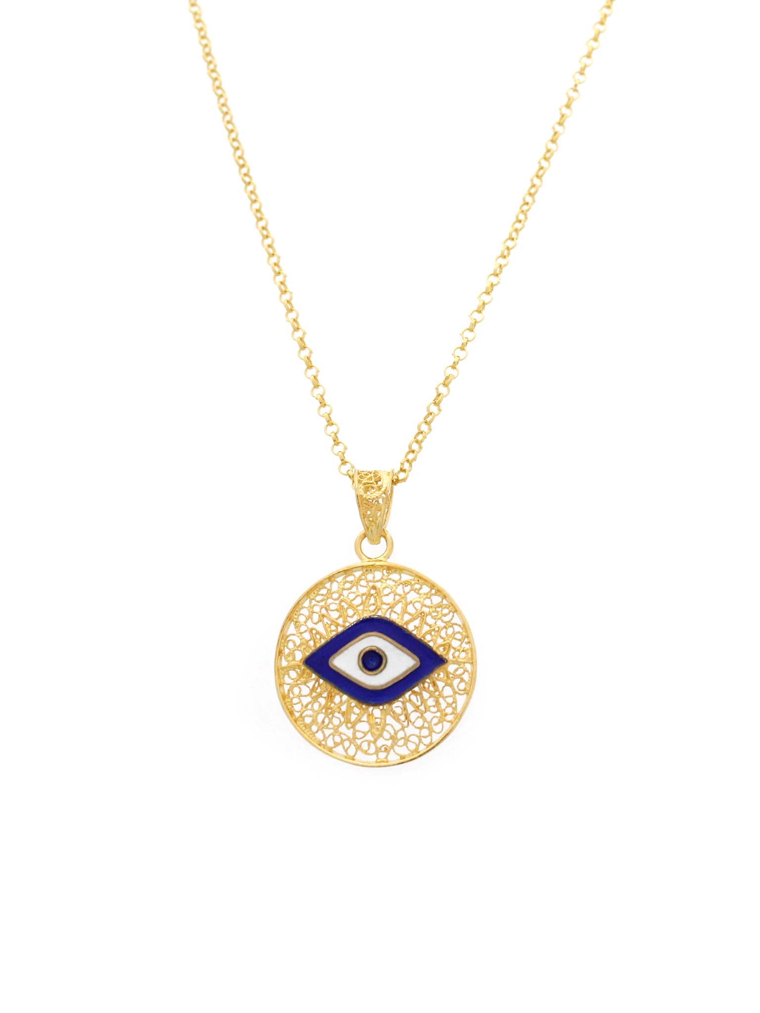 Pendant Round Enamel