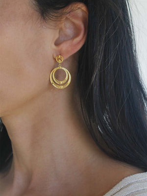 Circles (size S) earrings in Filigrana