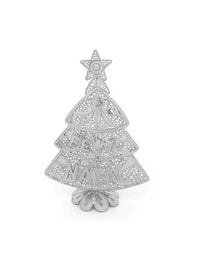 Christmas Tree Decorative Piece – Sterling Silver