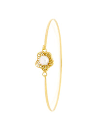 Spiral Bracelet – Gold-Plated Silver