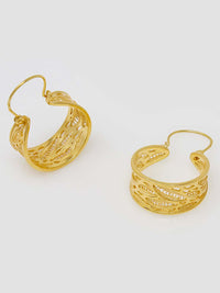 Argolinas Hoop Earrings – 9K Gold / 19K Gold