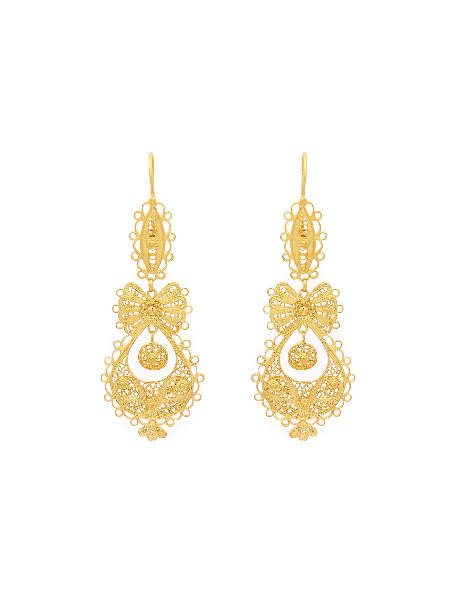 Princess earrings (size s)