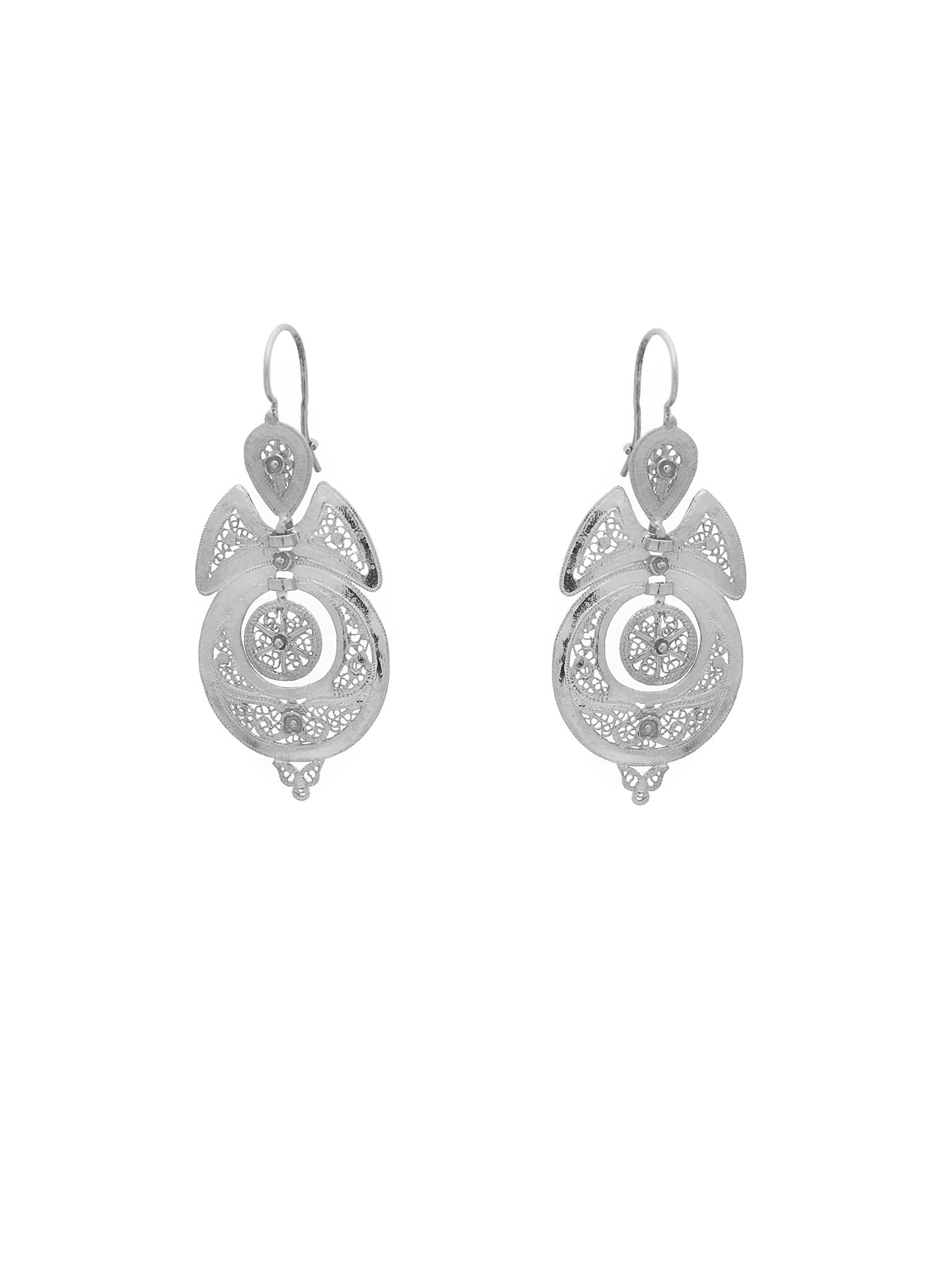 Earrings rounded queen (size S)