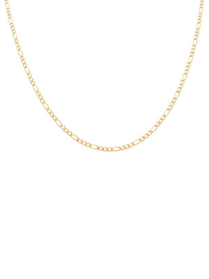 3+1 man wire in 19K gold (55cm)