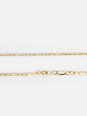 3+1 man wire in 19K gold (55cm)