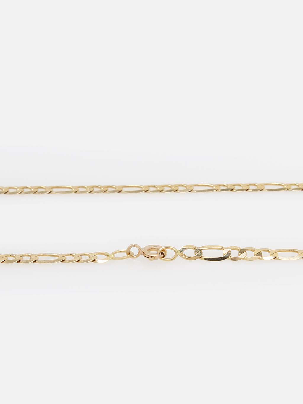 3+1 man wire in 19K gold (60cm)