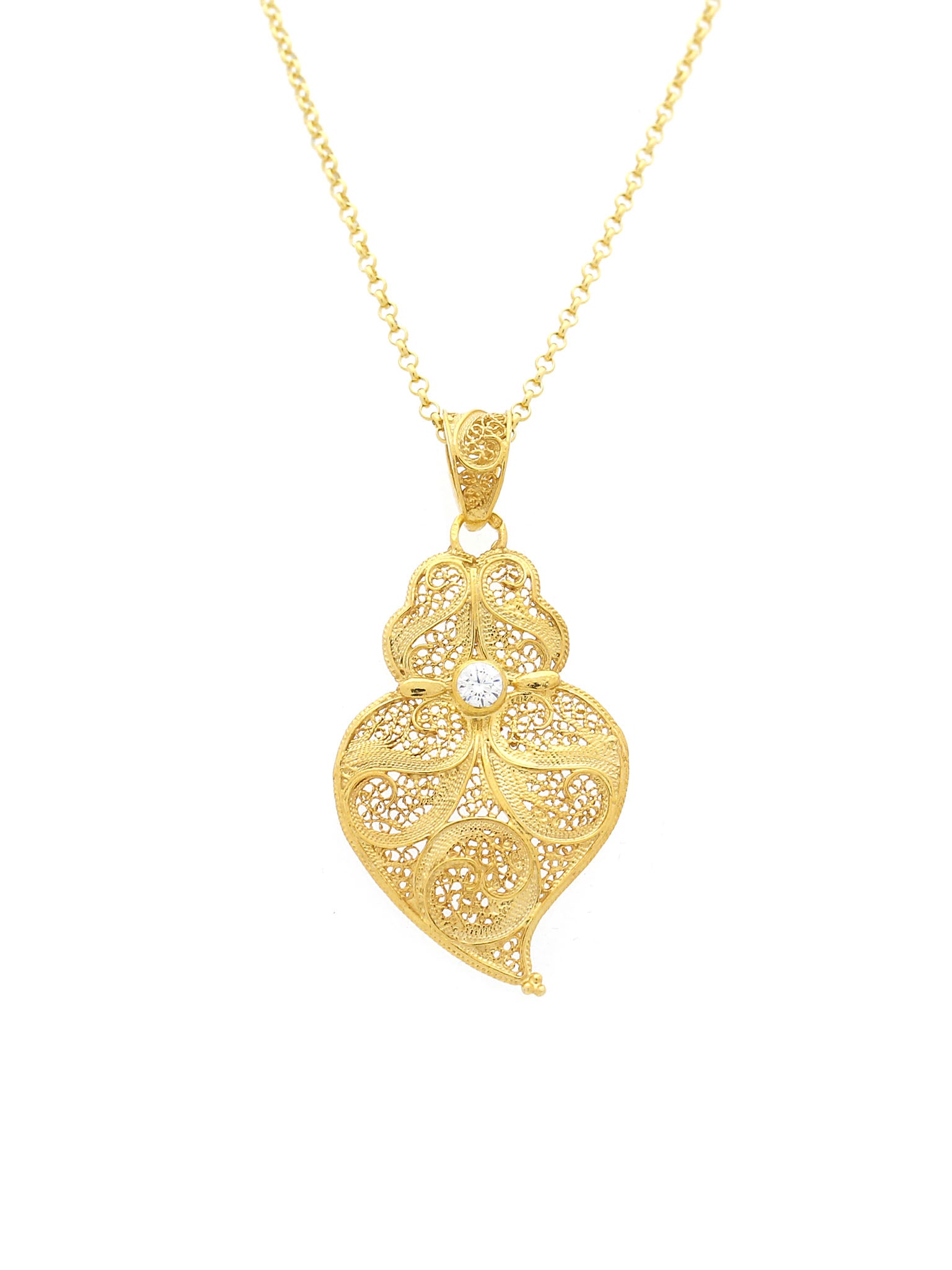 Sensitive medal with stone