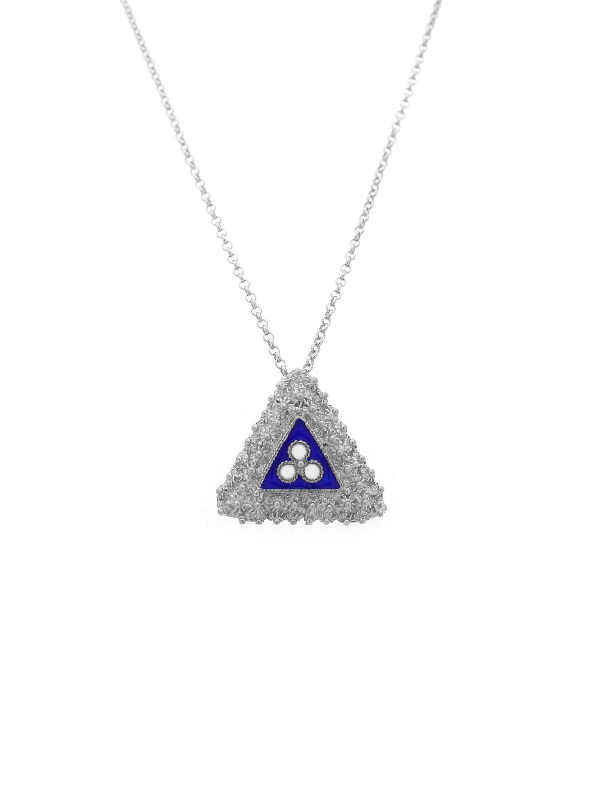 Triangular snail medal