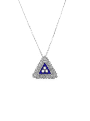 Triangular snail medal