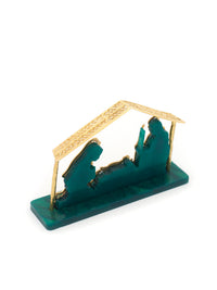 Filigree Nativity Scene on Acrylic Base