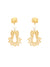 earrings Princess Pearl (Size S)