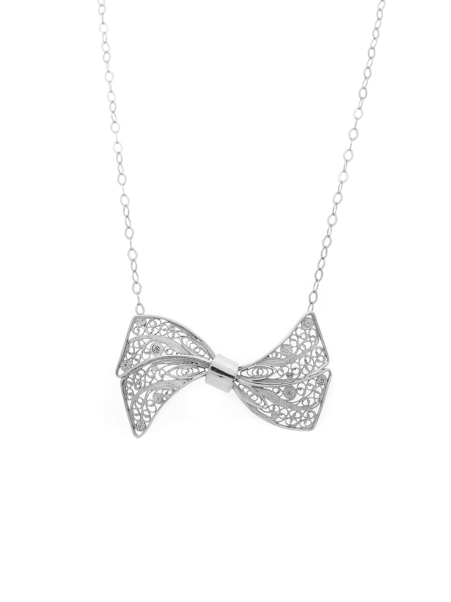 Large Bow Necklace