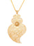 Wave heart medal