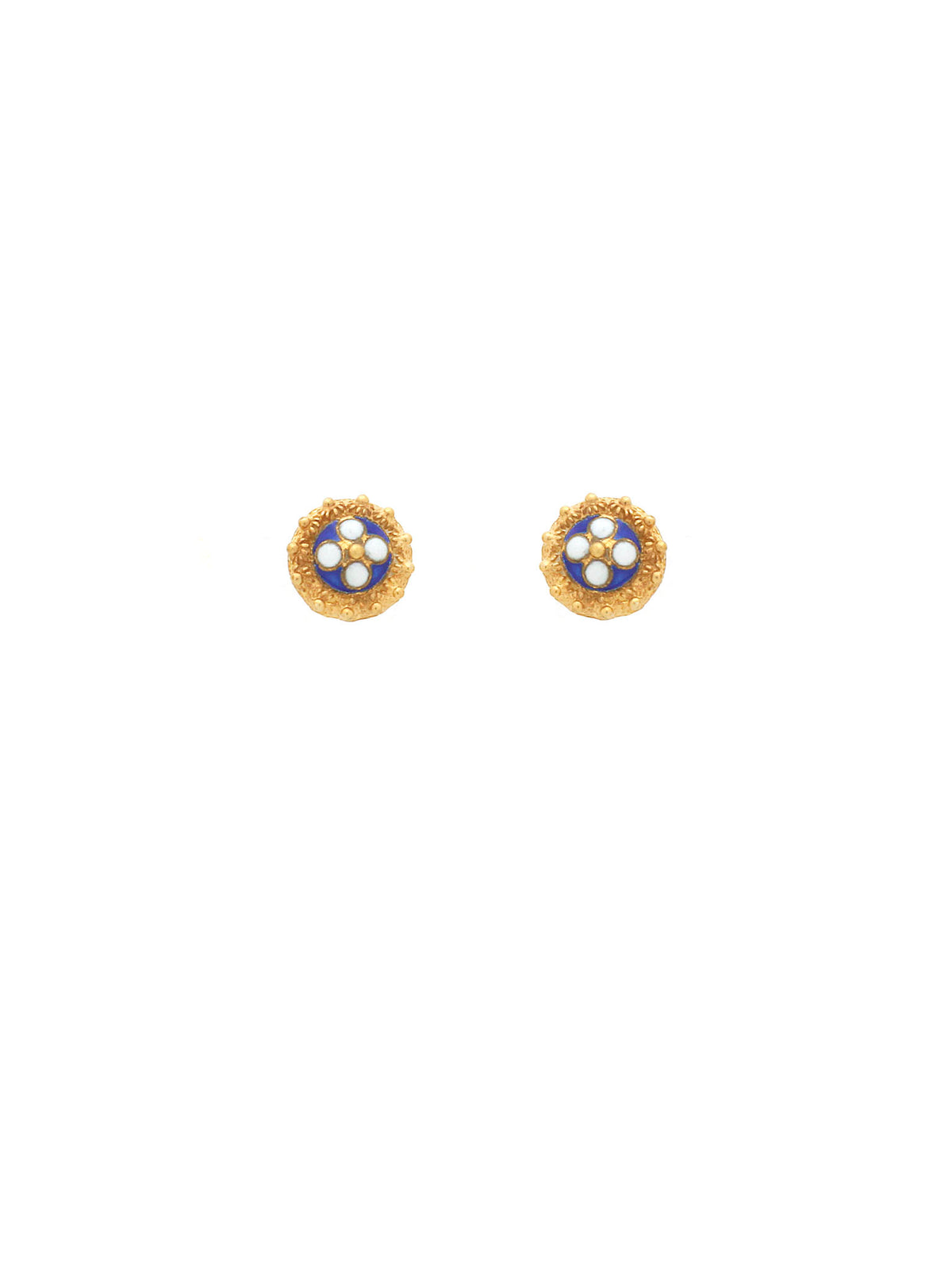 Snails s (4 petals) earrings