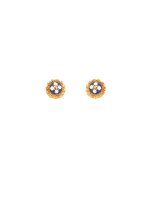 Snails s (4 petals) earrings