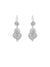 earrings Heart With Flower