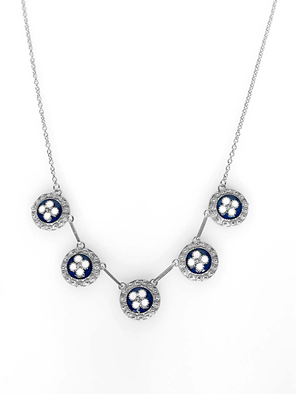 Colar Caramujos 5 elementos (1923771695163)