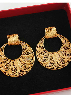 brincos filigrana em prata dourada (2060938215483)