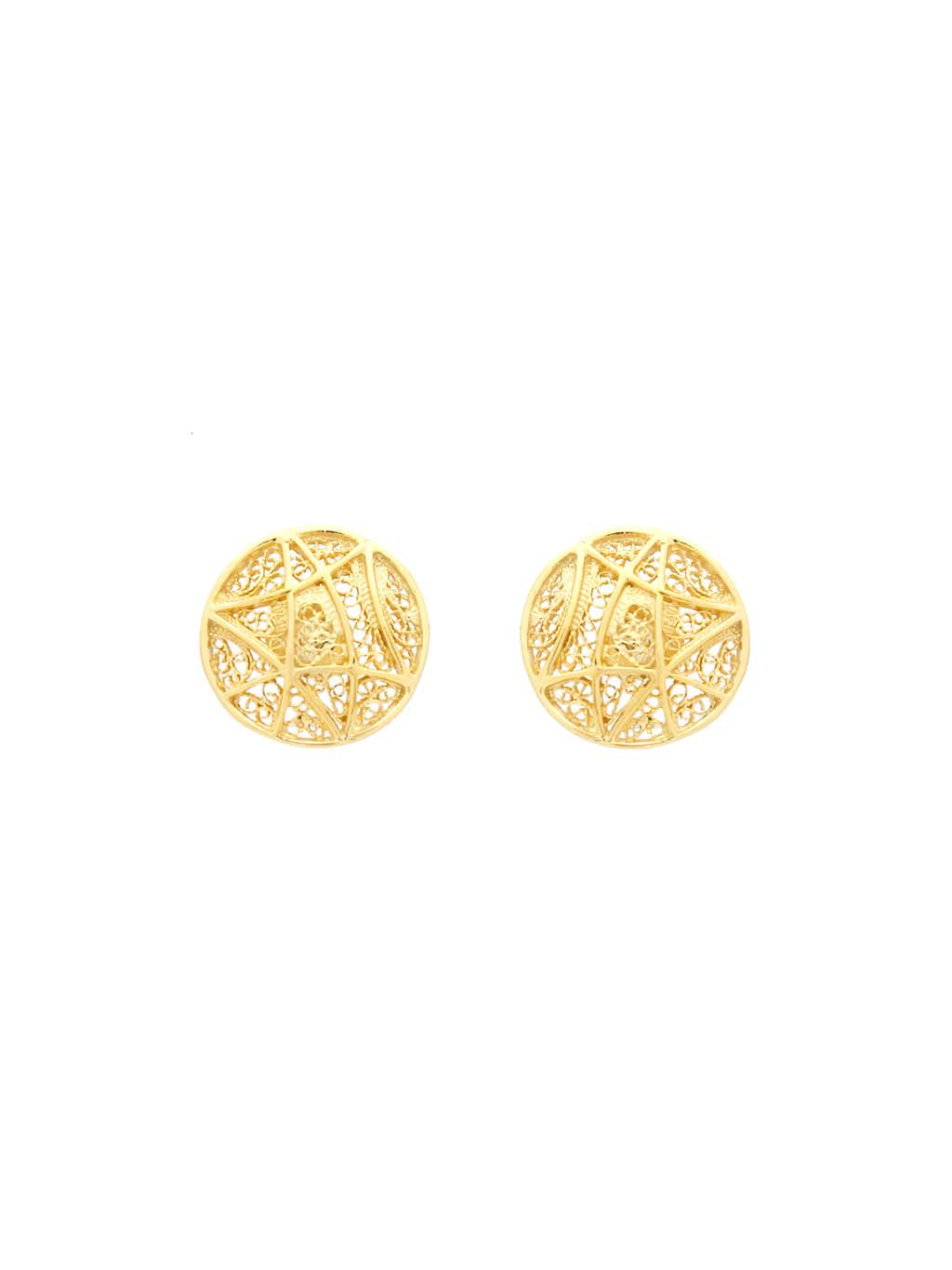 earrings Round in Filigree