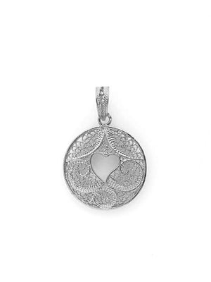 Pendente Amorosa em filigrana (10017329745)