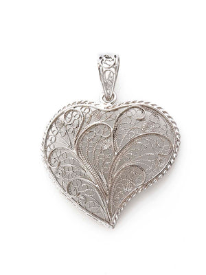 Medalha de Fátima (tamanho M) em filigrana exclusivamente manual (84894646289)